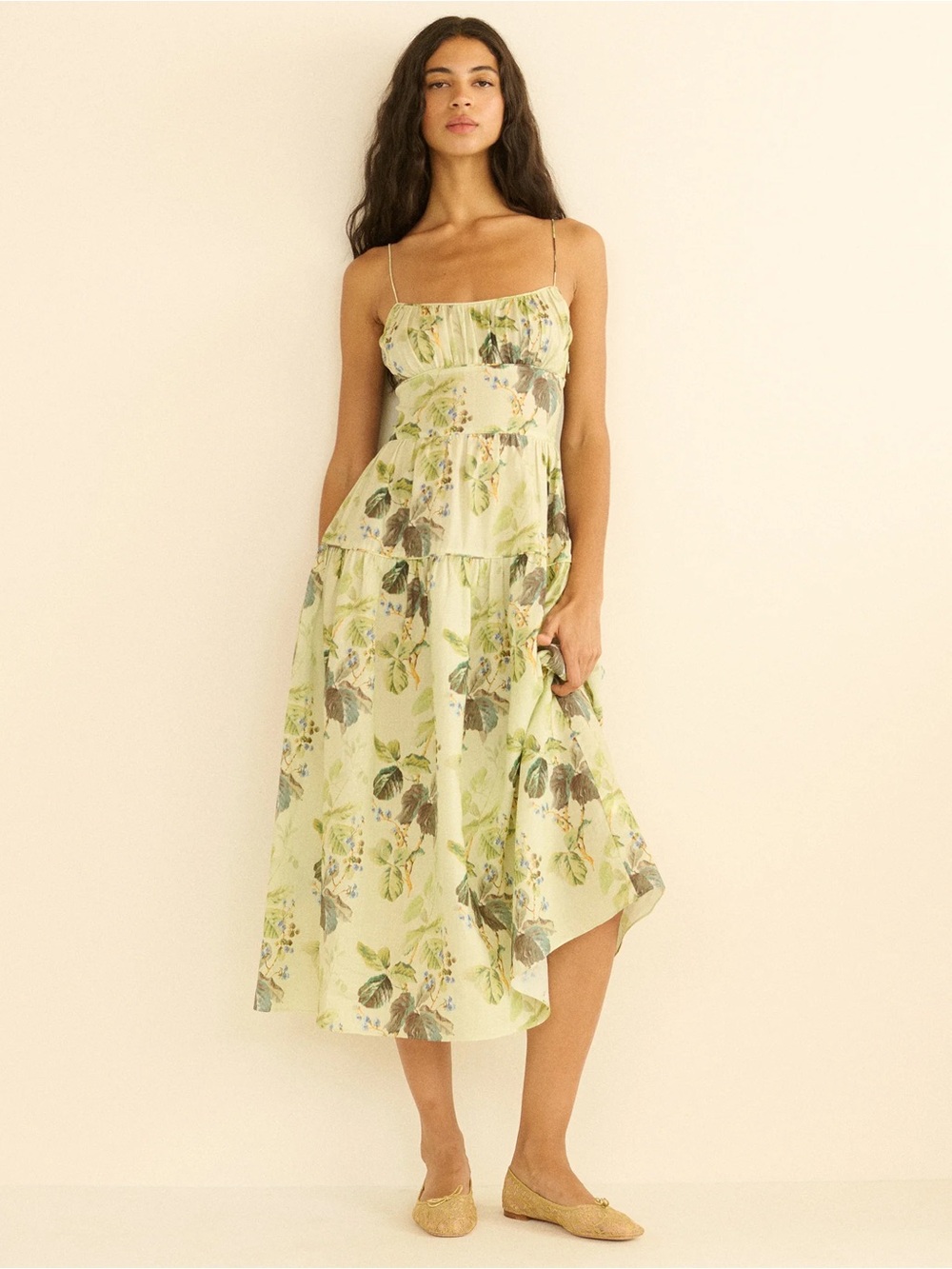 DÔEN Benoit Dress in Floraison de Mures NWT